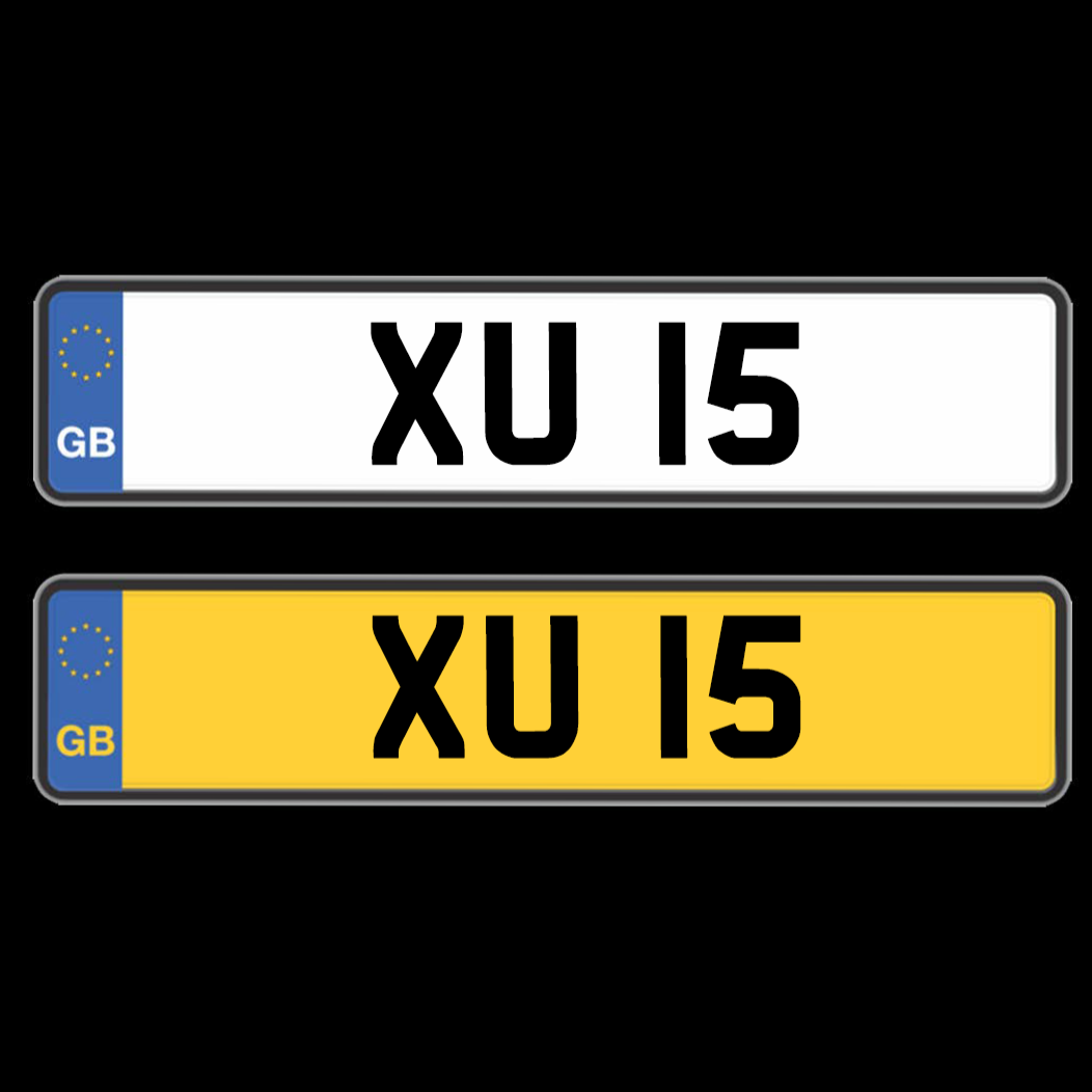 private registration plate