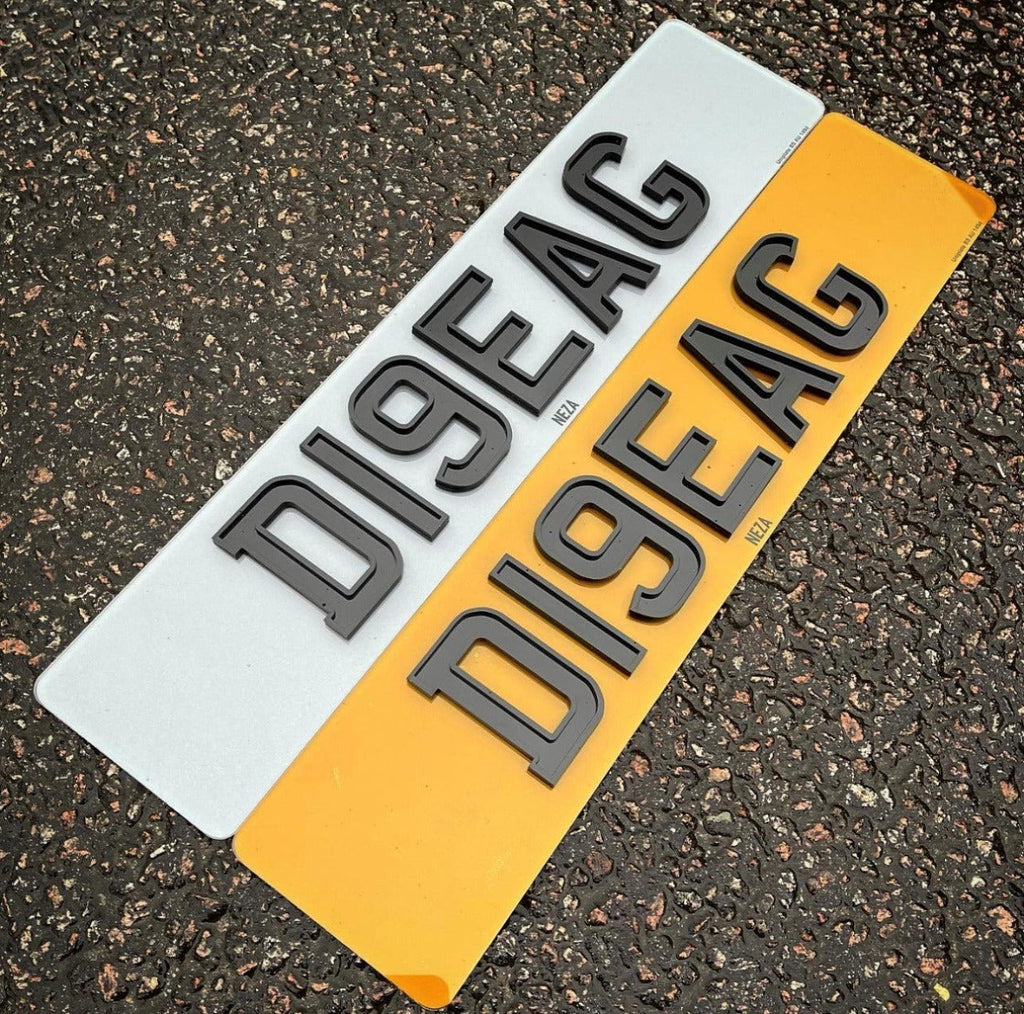 4DB Acrylic Number Plate Printing-Plate Zilla