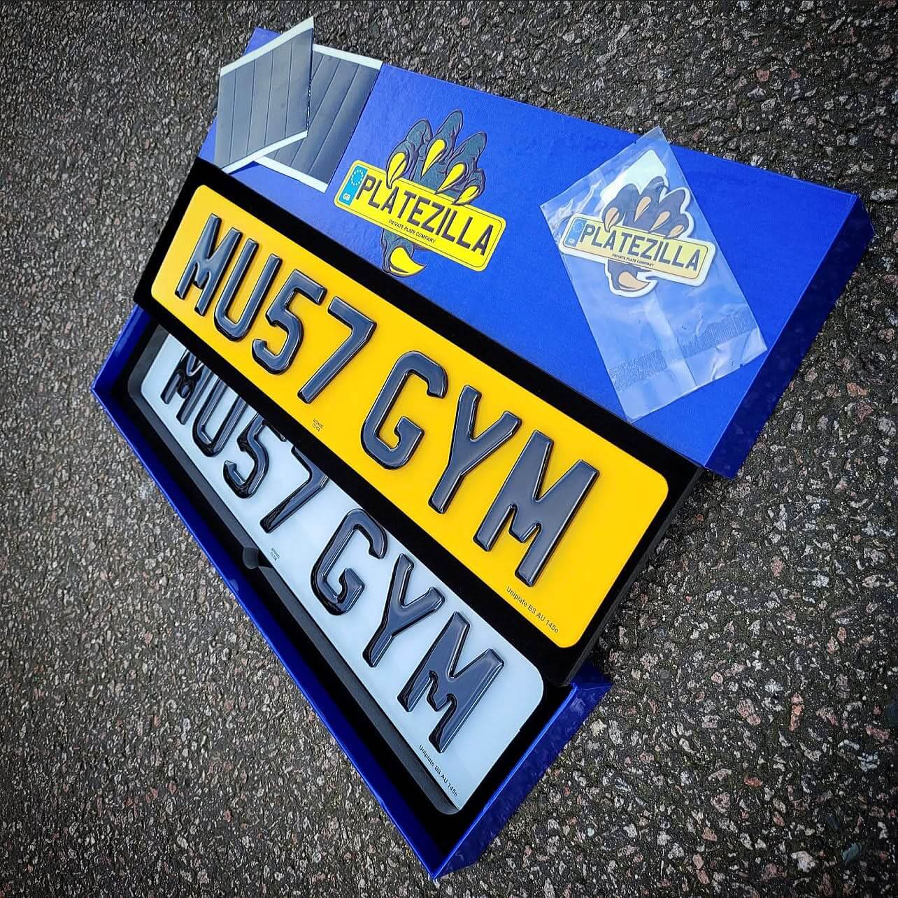 buy personalised plate | 3D Gel Number Plates