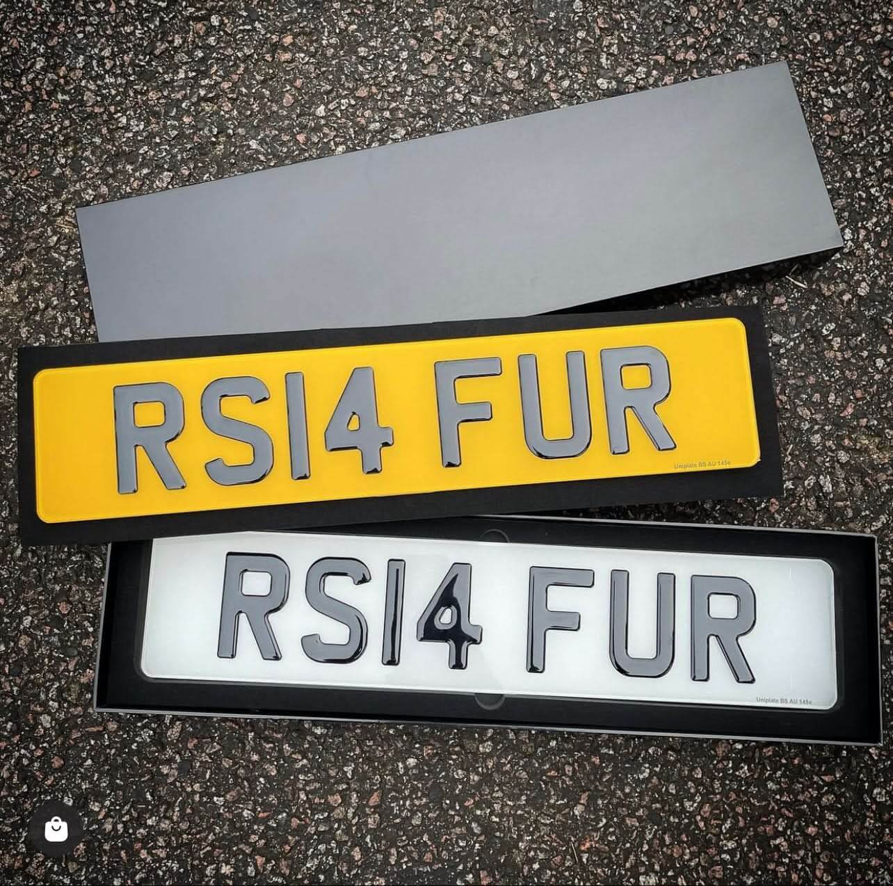 Number Plate Gift Box