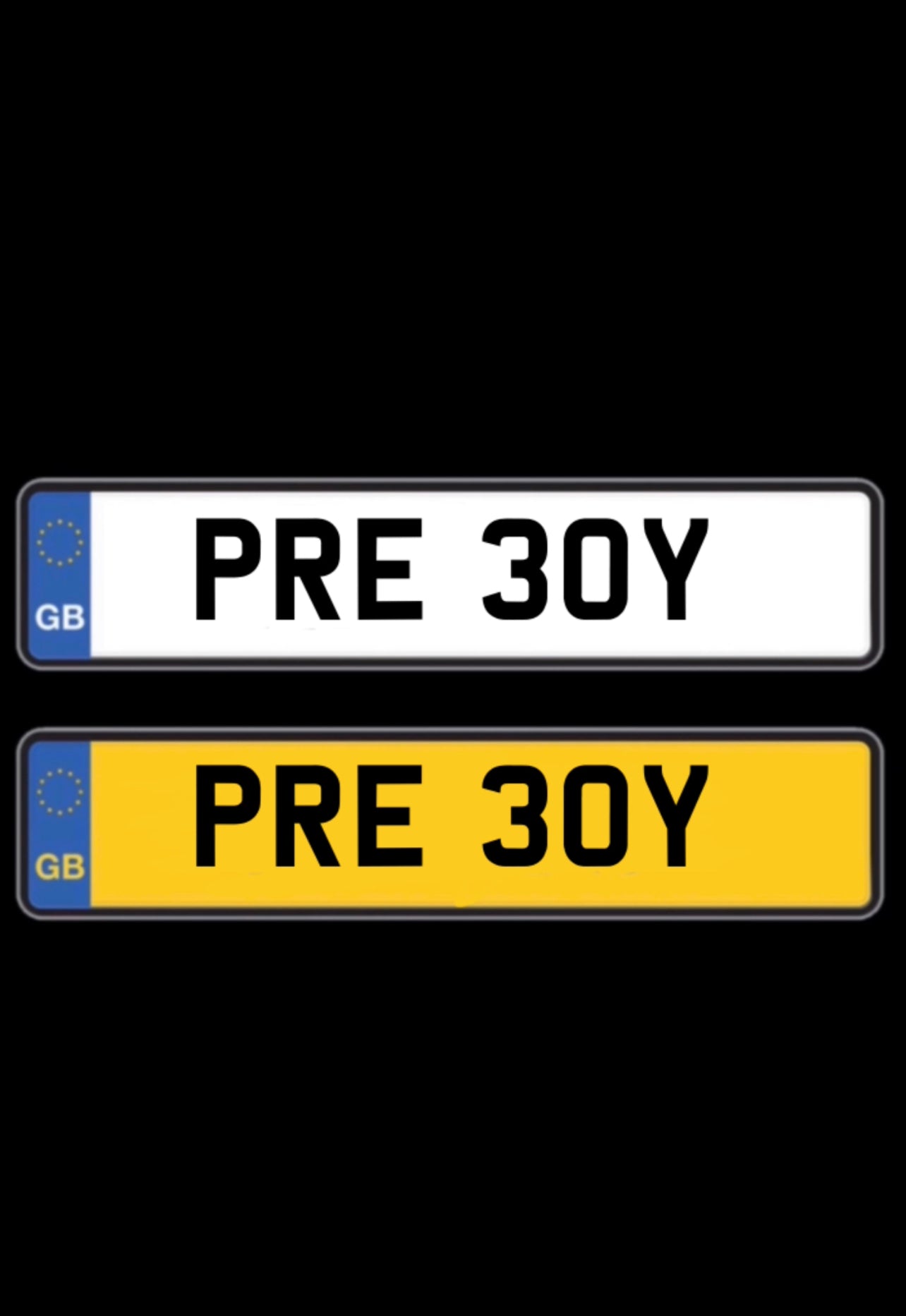 Number Plates