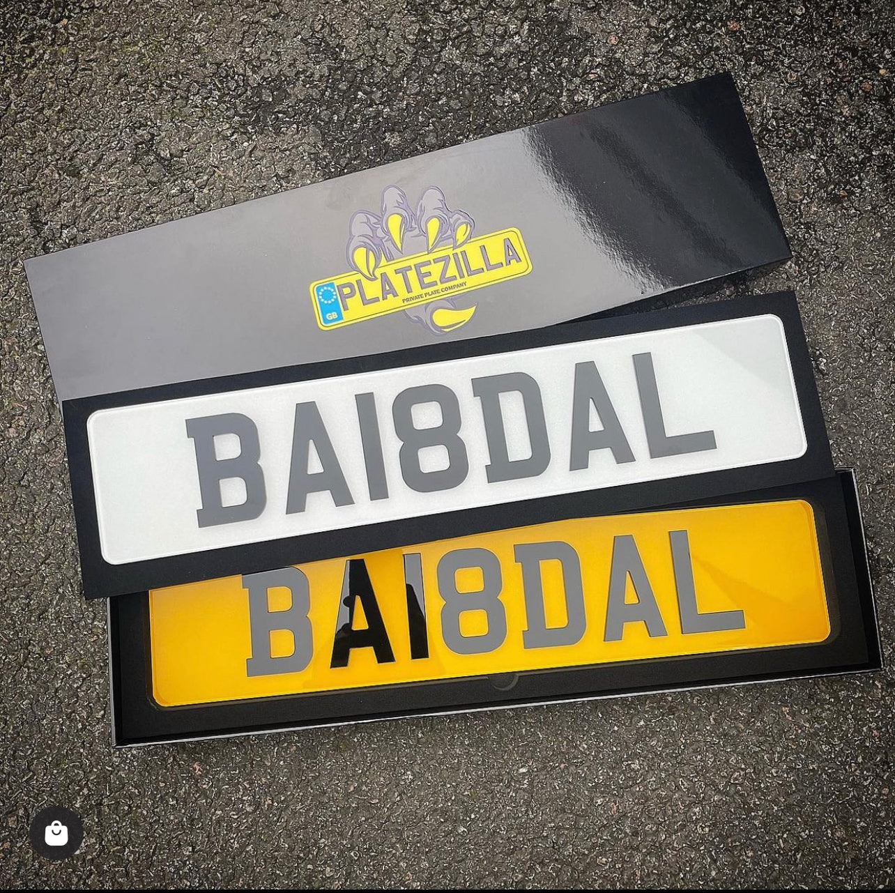 Number Plate Gift Box