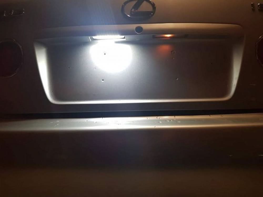 LED Number Plate Lights 