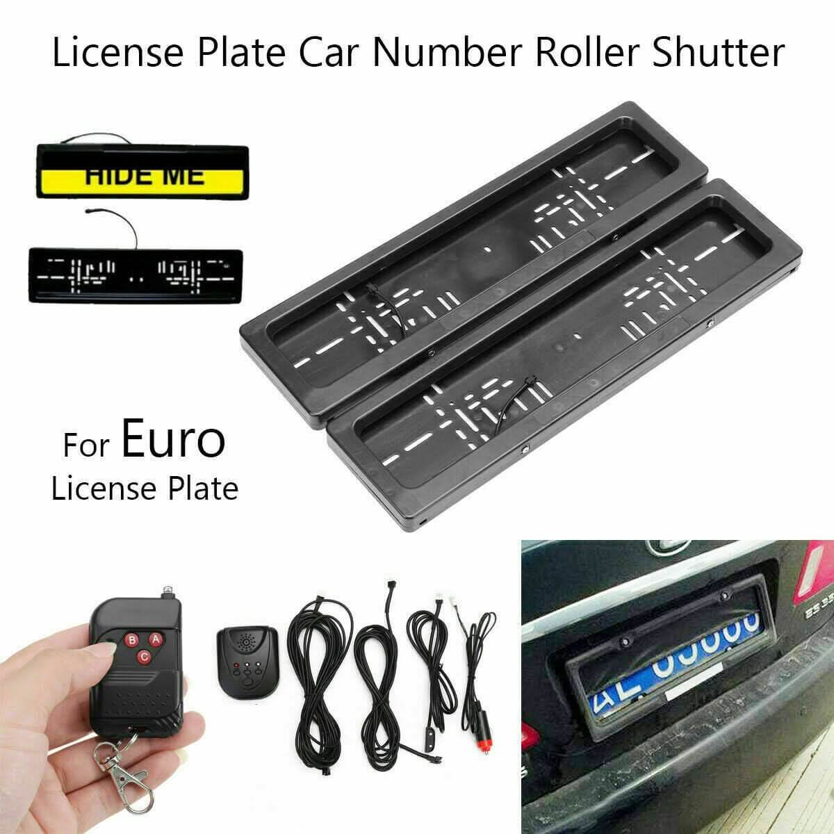 Number Cover Shutter Roller